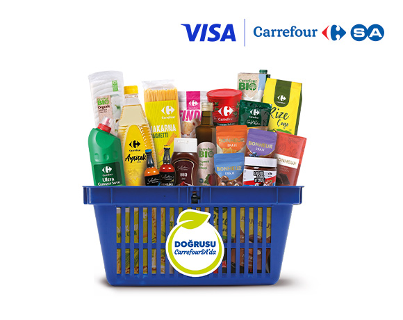 İş Bankası Visa Ticari Kart Sahiplerine Özel CarrefourSA Marketlerde Geçerli Toplamda 40.000 TL ve Üzeri Alışverişlerde %5 CarrefourSA Puan Kazanın!